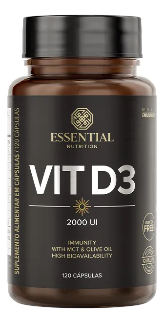 VIT D3 120 cápsulas